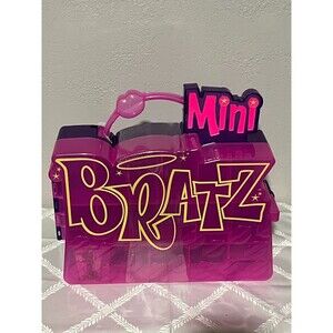 Mini Bratz Collectors Case comes with Special Edition Figure - Holds 60+ Minis,